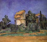 Paul Cezanne pigeon tower oil painting artist